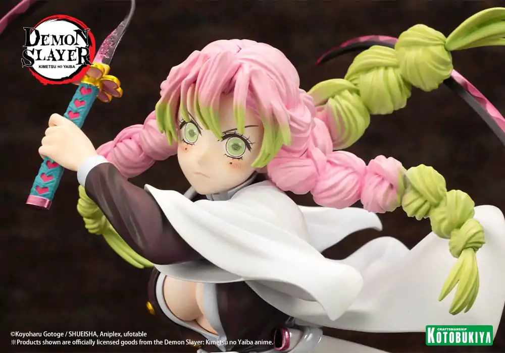 Demon Slayer: Kimetsu no Yaiba ARTFXJ Socha 1/8 Mitsuri Kanroji Bonus Edition 25 cm fotografii produktu