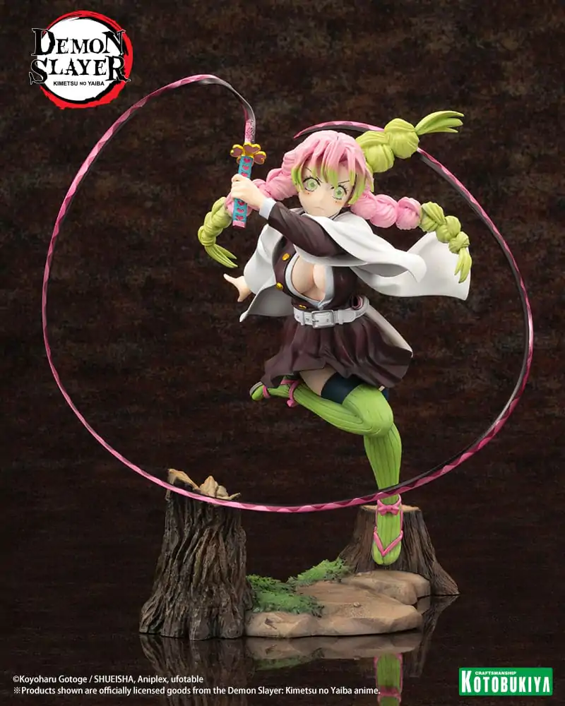 Demon Slayer: Kimetsu no Yaiba ARTFXJ Socha 1/8 Mitsuri Kanroji Bonus Edition 25 cm fotografii produktu