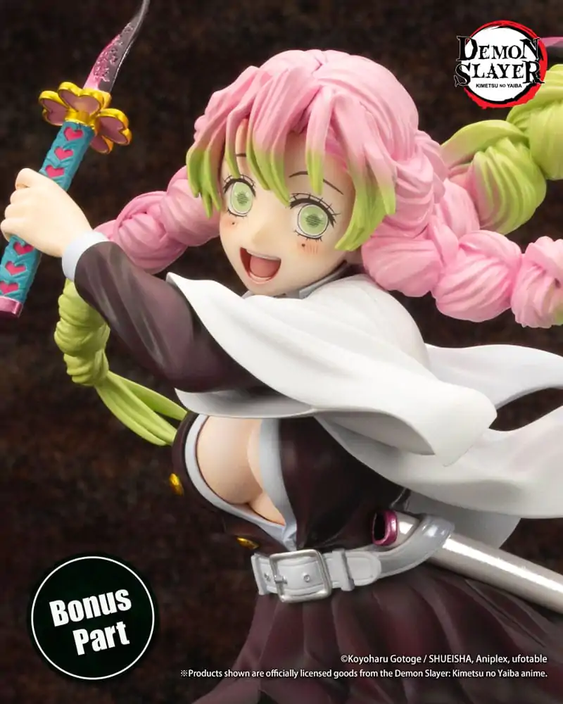 Demon Slayer: Kimetsu no Yaiba ARTFXJ Socha 1/8 Mitsuri Kanroji Bonus Edition 25 cm fotografii produktu