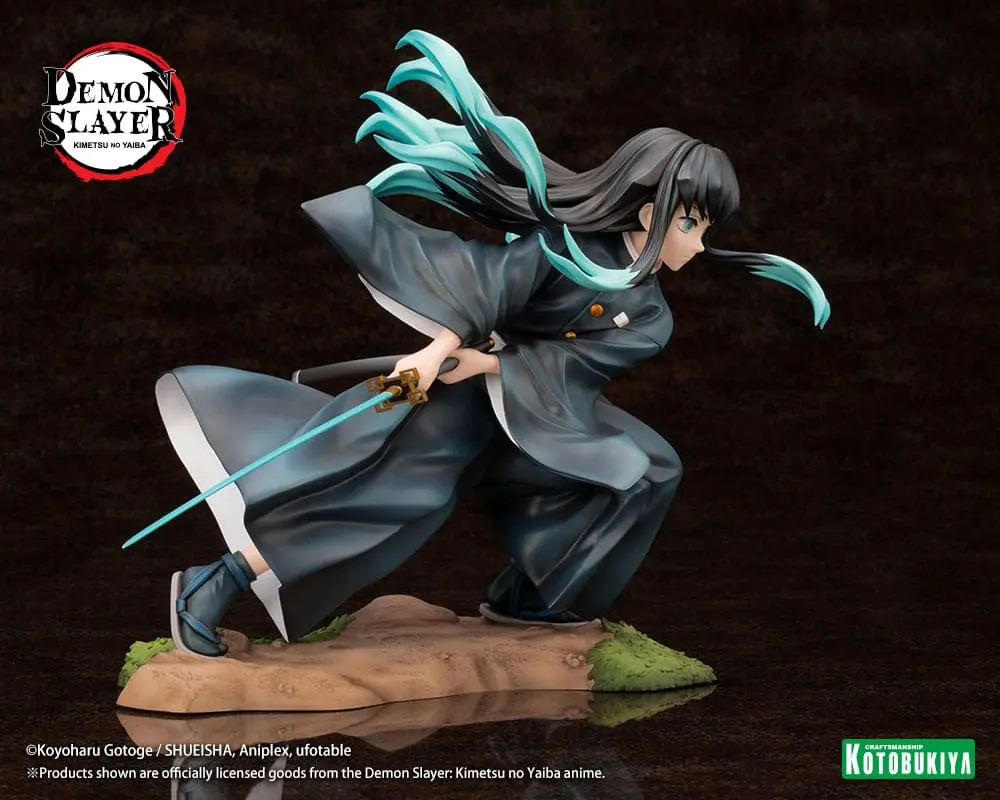 Demon Slayer: Kimetsu no Yaiba ARTFXJ Socha 1/8 Muichiro Tokito Bonus Edition 18 cm fotografii produktu