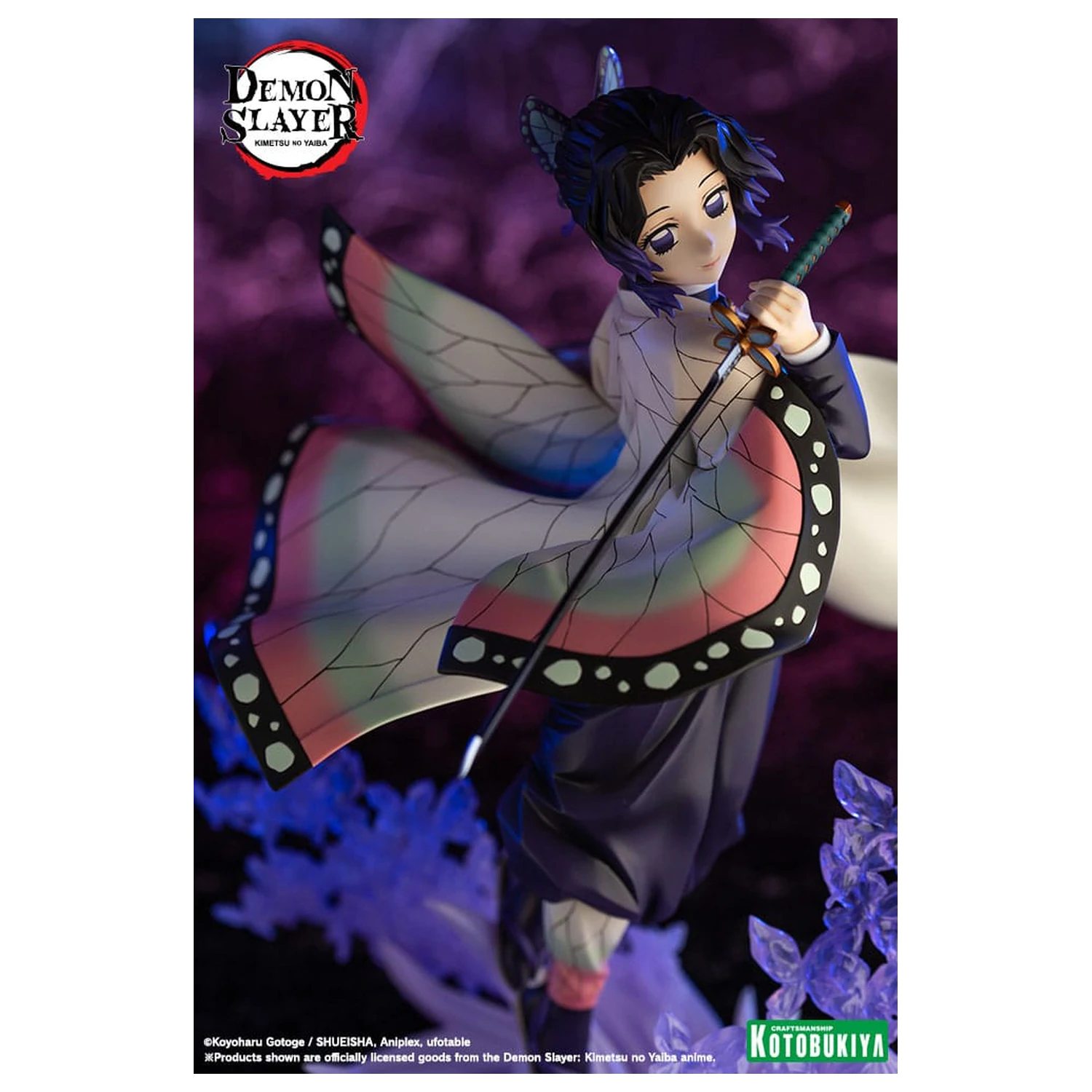 Demon Slayer: Kimetsu no Yaiba ARTFXJ Socha 1/8 Shinobu Kocho 25 cm fotografii produktu