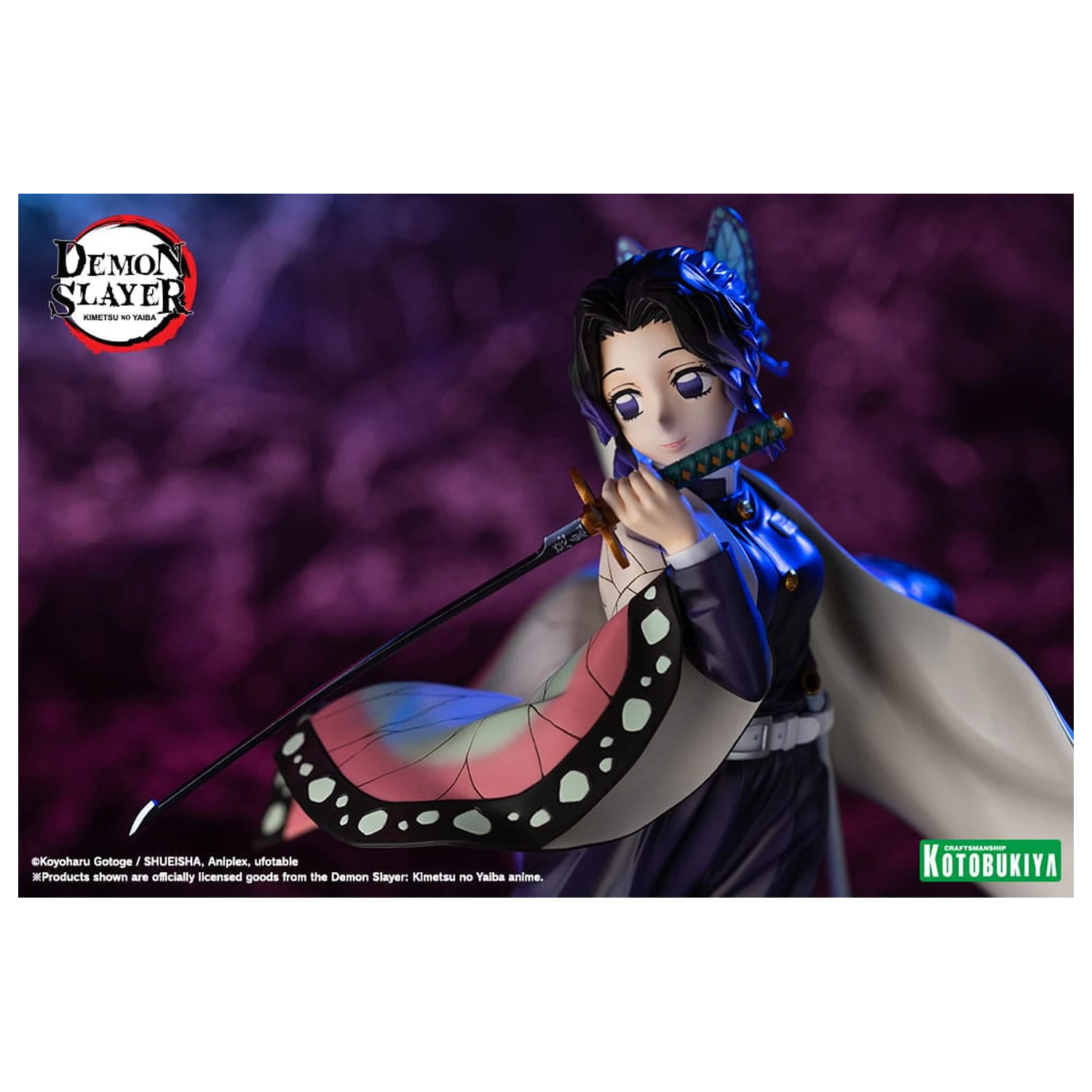 Demon Slayer: Kimetsu no Yaiba ARTFXJ Socha 1/8 Shinobu Kocho 25 cm fotografii produktu