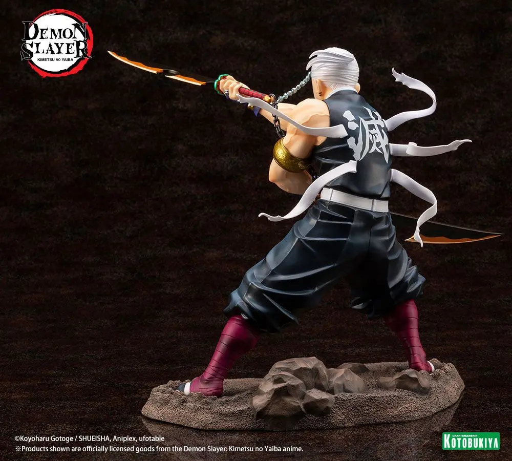 Demon Slayer: Kimetsu no Yaiba ARTFXJ soška 1/8 Tengen Uzui Regular Edition 23 cm fotografii produktu