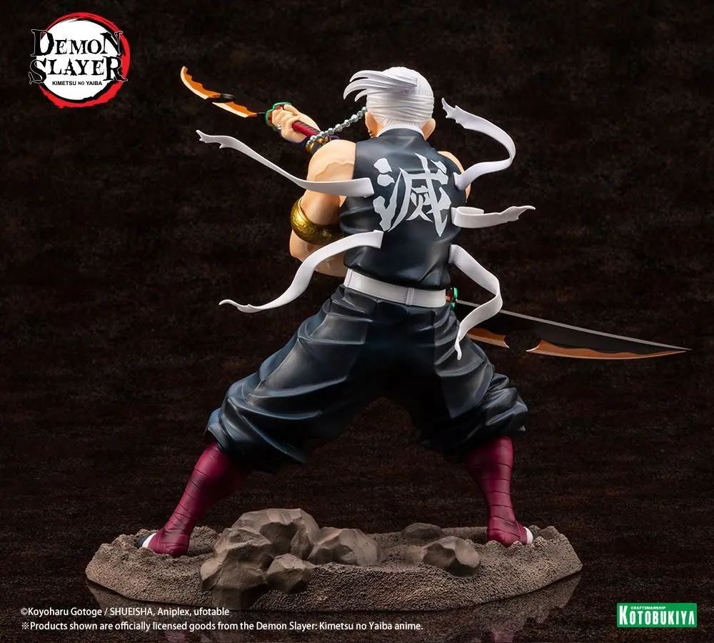 Demon Slayer: Kimetsu no Yaiba ARTFXJ soška 1/8 Tengen Uzui Regular Edition 23 cm fotografii produktu