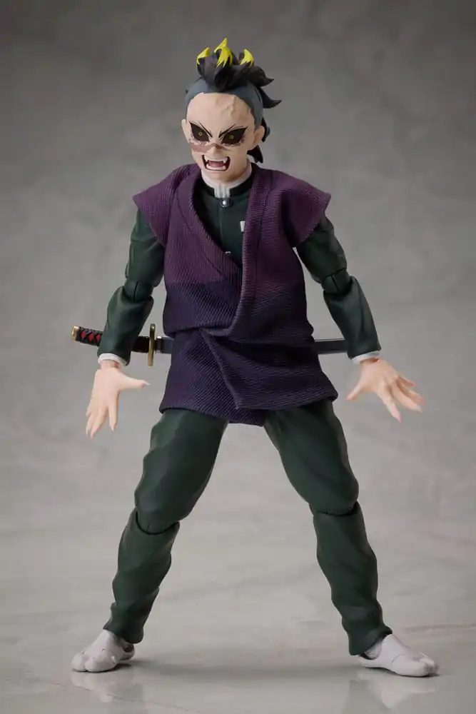 Demon Slayer: Kimetsu no Yaiba BUZZmod Akční figurka 1/12 Genya Shinazugawa 15 cm fotografii produktu