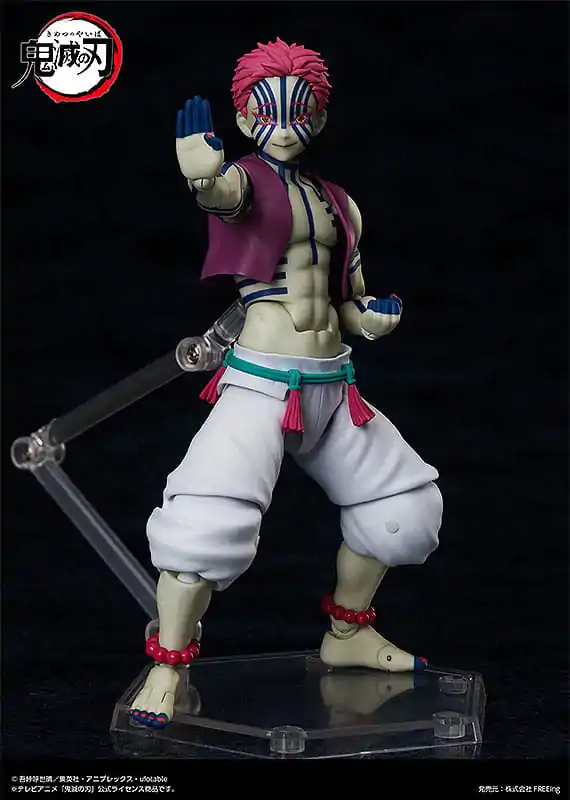 Demon Slayer: Kimetsu no Yaiba Figma akční figurka Akaza 15 cm fotografii produktu