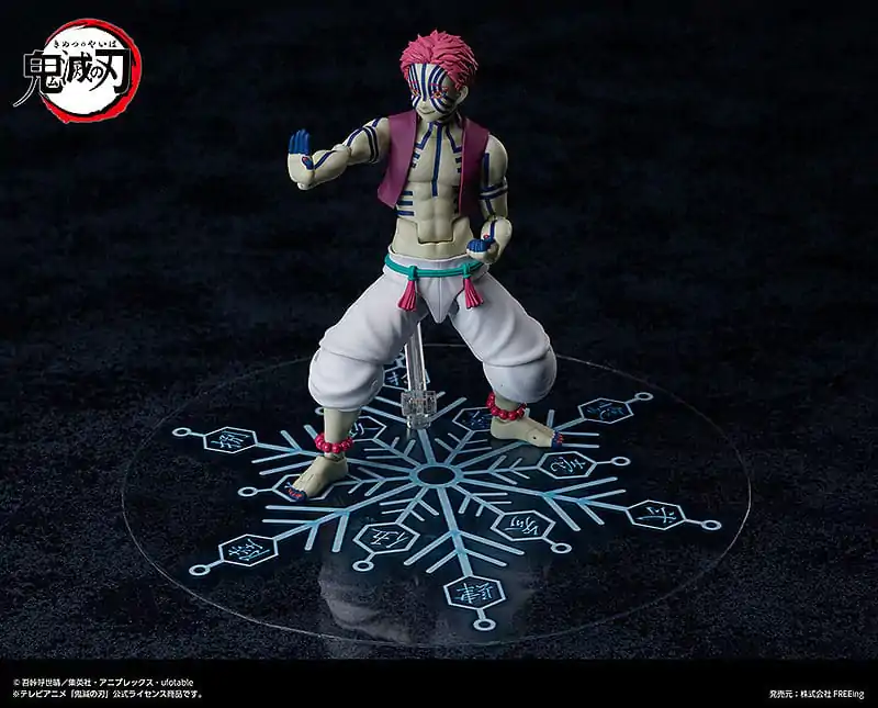 Demon Slayer: Kimetsu no Yaiba Figma akční figurka Akaza 15 cm fotografii produktu