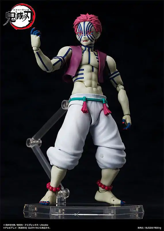 Demon Slayer: Kimetsu no Yaiba Figma akční figurka Akaza 15 cm fotografii produktu