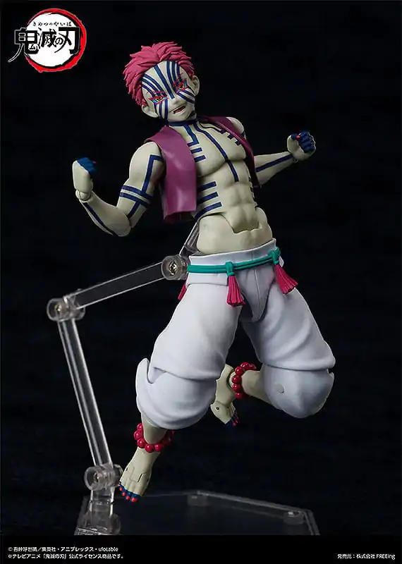 Demon Slayer: Kimetsu no Yaiba Figma akční figurka Akaza 15 cm fotografii produktu