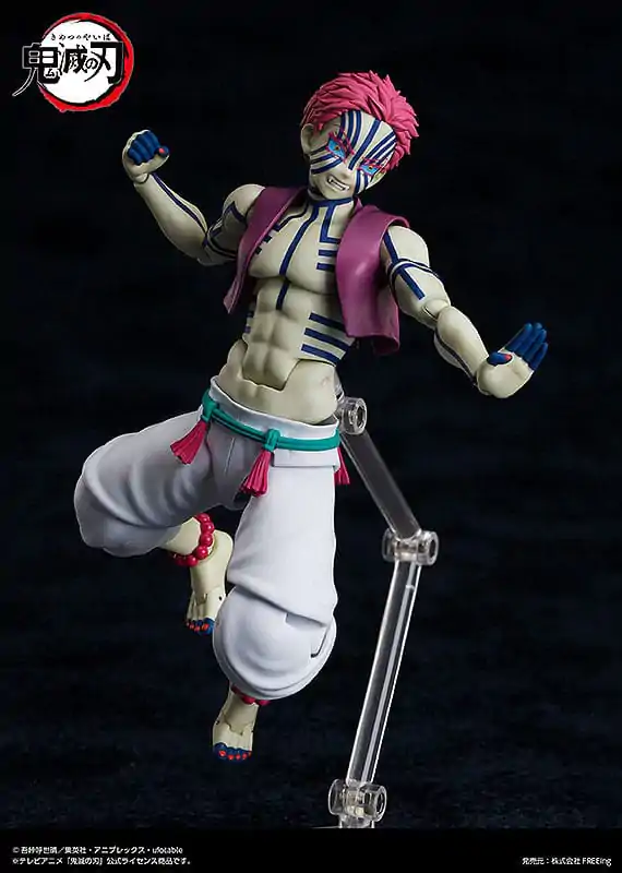 Demon Slayer: Kimetsu no Yaiba Figma akční figurka Akaza 15 cm fotografii produktu