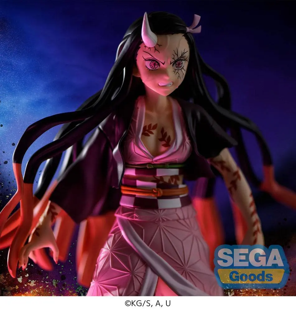 Demon Slayer: Kimetsu no Yaiba Figurizm PVC soška Nezuko Kamado Demon Form Advancing Ver. 21 cm fotografii produktu
