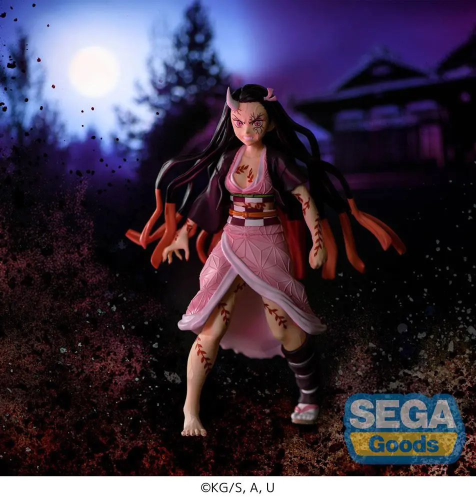 Demon Slayer: Kimetsu no Yaiba Figurizm PVC soška Nezuko Kamado Demon Form Advancing Ver. 21 cm fotografii produktu