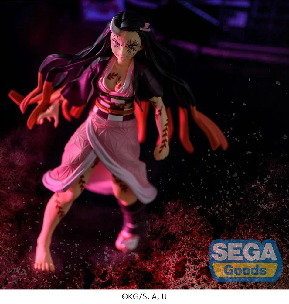 Demon Slayer: Kimetsu no Yaiba Figurizm PVC soška Nezuko Kamado Demon Form Advancing Ver. 21 cm fotografii produktu