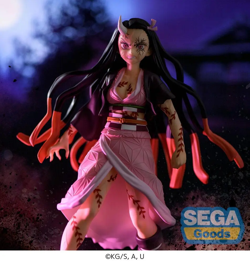 Demon Slayer: Kimetsu no Yaiba Figurizm PVC soška Nezuko Kamado Demon Form Advancing Ver. 21 cm fotografii produktu