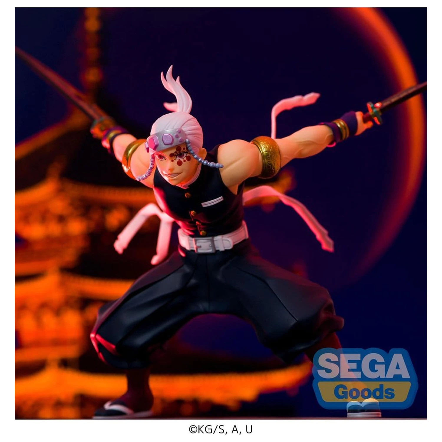 Demon Slayer: Kimetsu no Yaiba FIGURIZMa PVC figurka Tengen Uzui (re-run) 16 cm fotografii produktu
