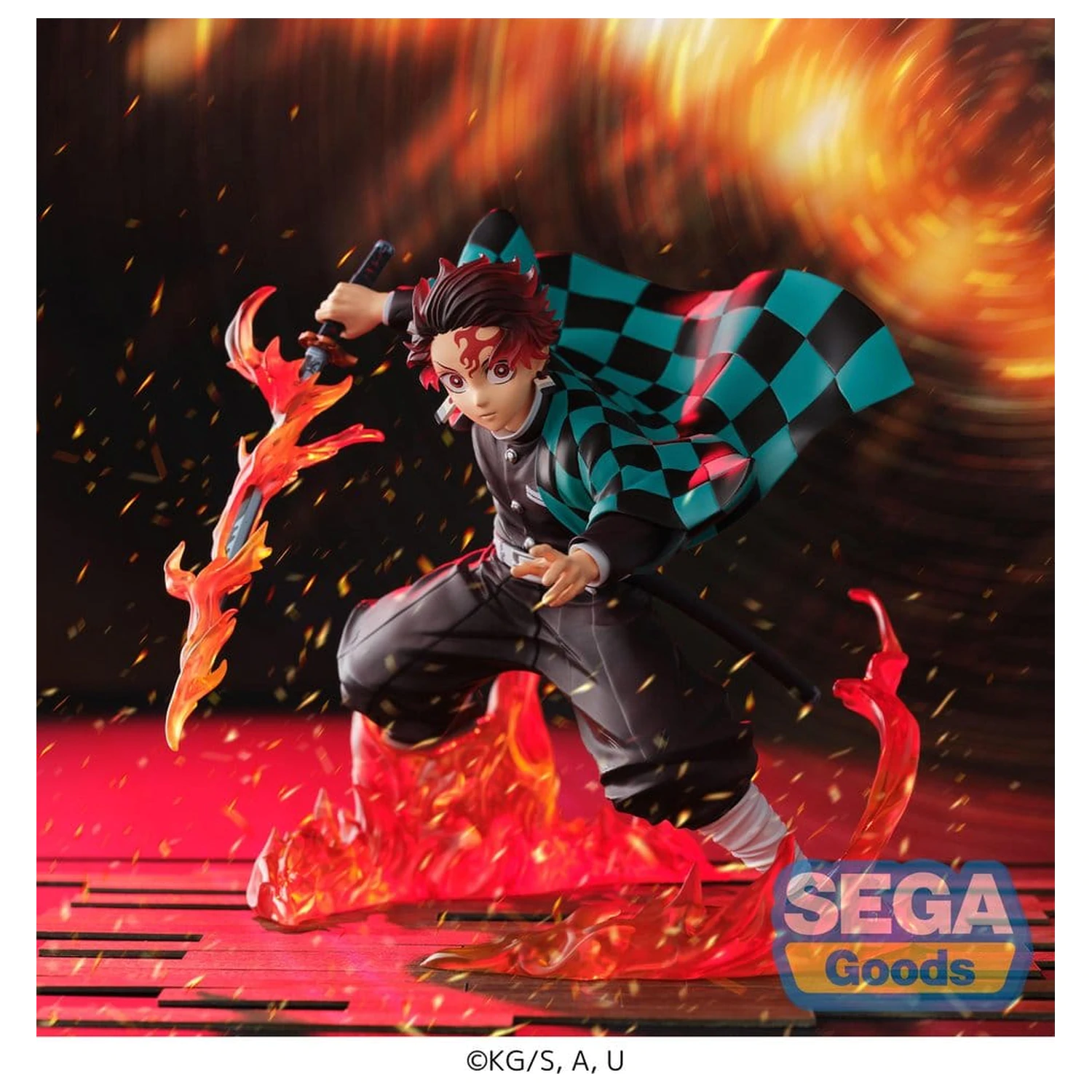 Demon Slayer: Kimetsu no Yaiba FIGURIZMa PVC figurka Tanjiro Kamado Transparent World 18 cm fotografii produktu