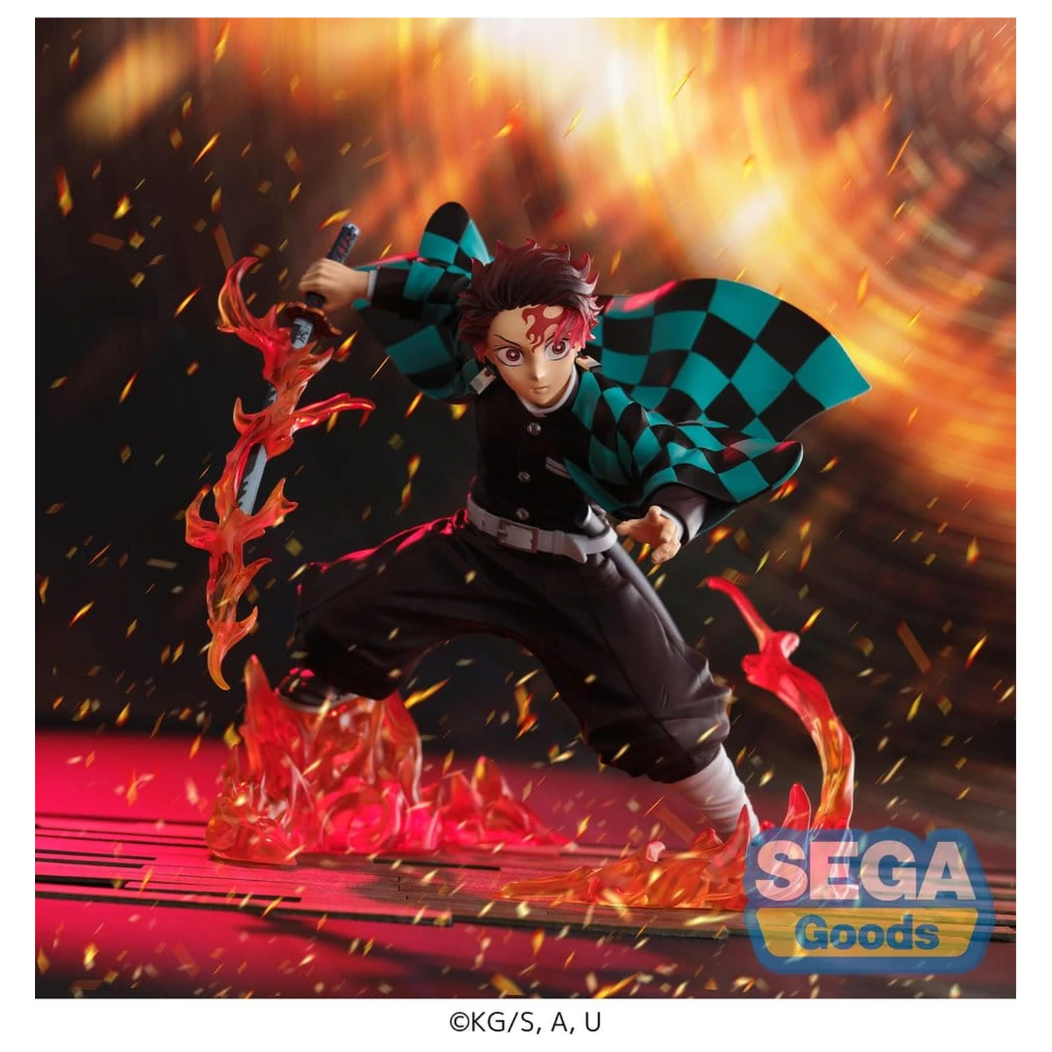 Demon Slayer: Kimetsu no Yaiba FIGURIZMa PVC figurka Tanjiro Kamado Transparent World 18 cm fotografii produktu