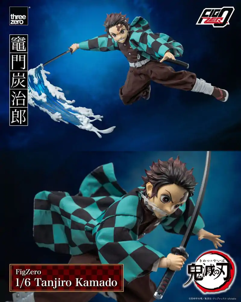 Demon Slayer Kimetsu no Yaiba FigZero Akční figurka 1/6 Tanjiro Kamado 27 cm fotografii produktu