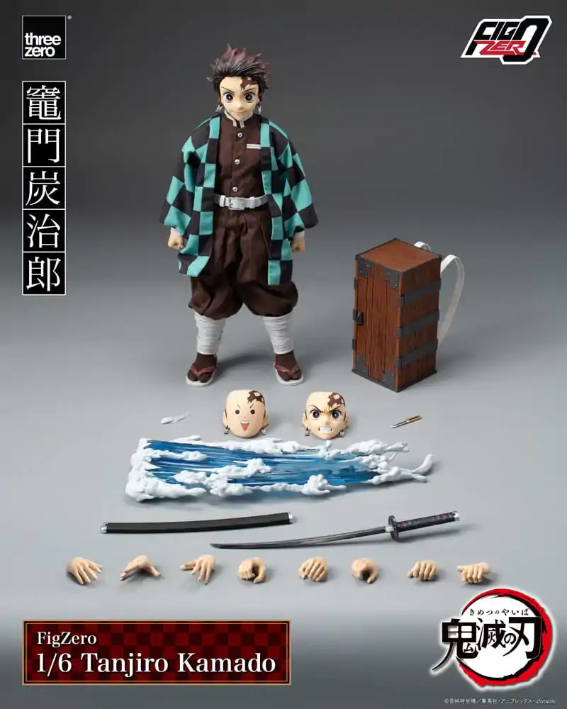 Demon Slayer Kimetsu no Yaiba FigZero Akční figurka 1/6 Tanjiro Kamado 27 cm fotografii produktu