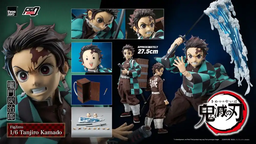 Demon Slayer Kimetsu no Yaiba FigZero Akční figurka 1/6 Tanjiro Kamado 27 cm fotografii produktu