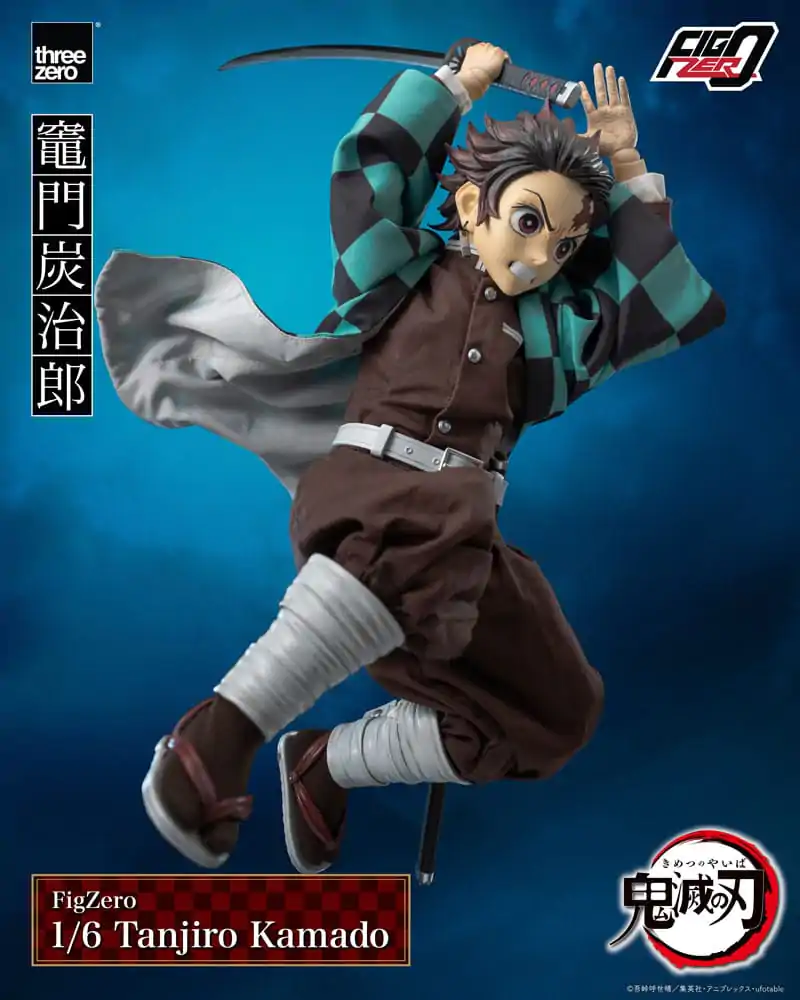 Demon Slayer Kimetsu no Yaiba FigZero Akční figurka 1/6 Tanjiro Kamado 27 cm fotografii produktu