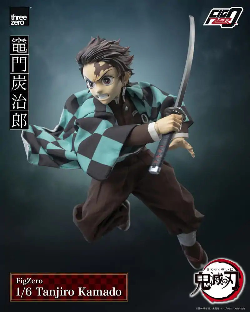 Demon Slayer Kimetsu no Yaiba FigZero Akční figurka 1/6 Tanjiro Kamado 27 cm fotografii produktu