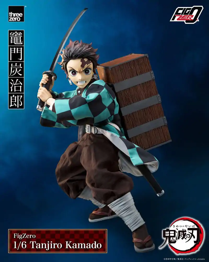 Demon Slayer Kimetsu no Yaiba FigZero Akční figurka 1/6 Tanjiro Kamado 27 cm fotografii produktu