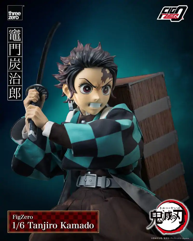 Demon Slayer Kimetsu no Yaiba FigZero Akční figurka 1/6 Tanjiro Kamado 27 cm fotografii produktu