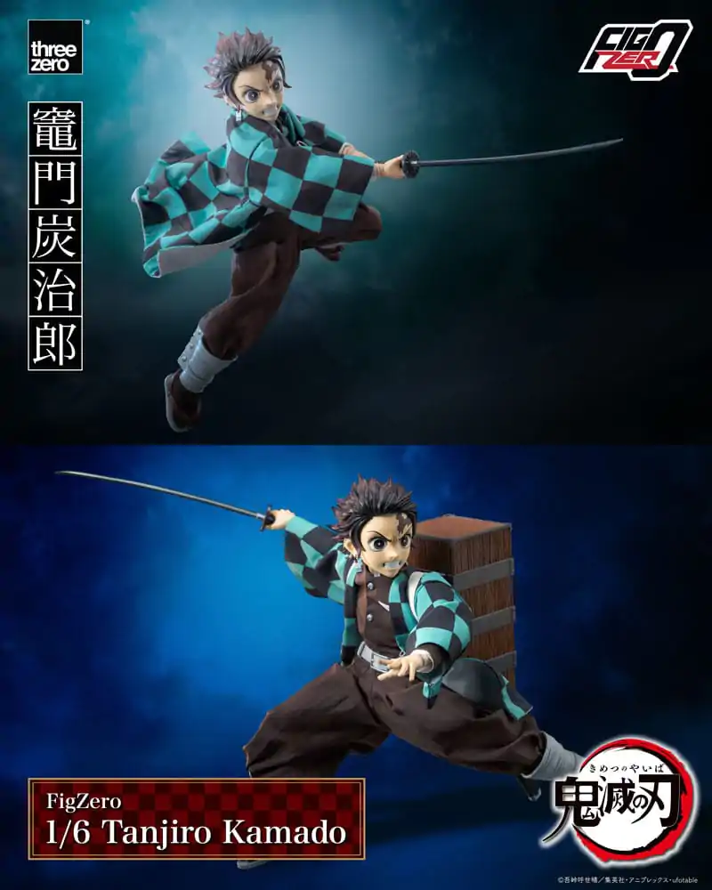 Demon Slayer Kimetsu no Yaiba FigZero Akční figurka 1/6 Tanjiro Kamado 27 cm fotografii produktu