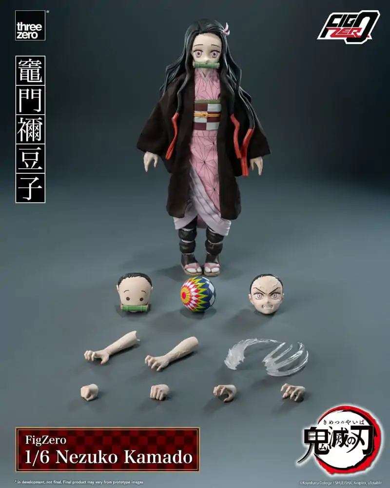 Demon Slayer: Kimetsu no Yaiba FigZero akční figurka 1/6 Nezuko Kamado 26 cm fotografii produktu
