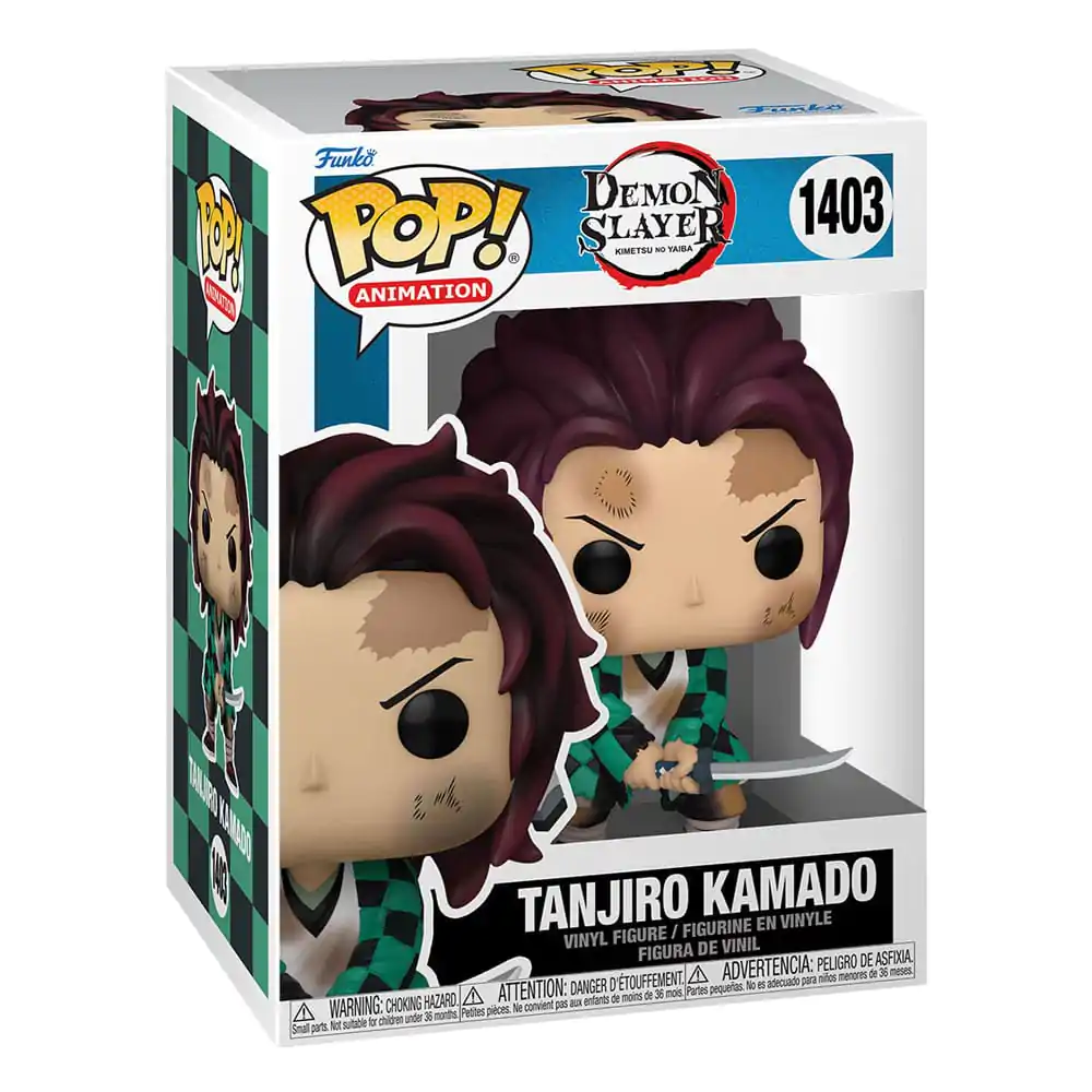 Demon Slayer: Kimetsu no Yaiba POP! Animation figurka Tanjiro (Training) 9 cm fotografii produktu