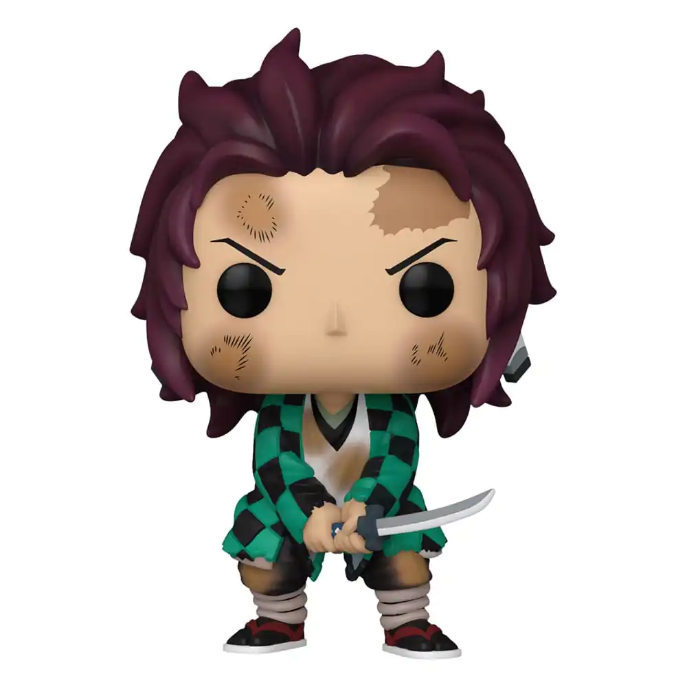 Demon Slayer: Kimetsu no Yaiba POP! Animation figurka Tanjiro (Training) 9 cm fotografii produktu