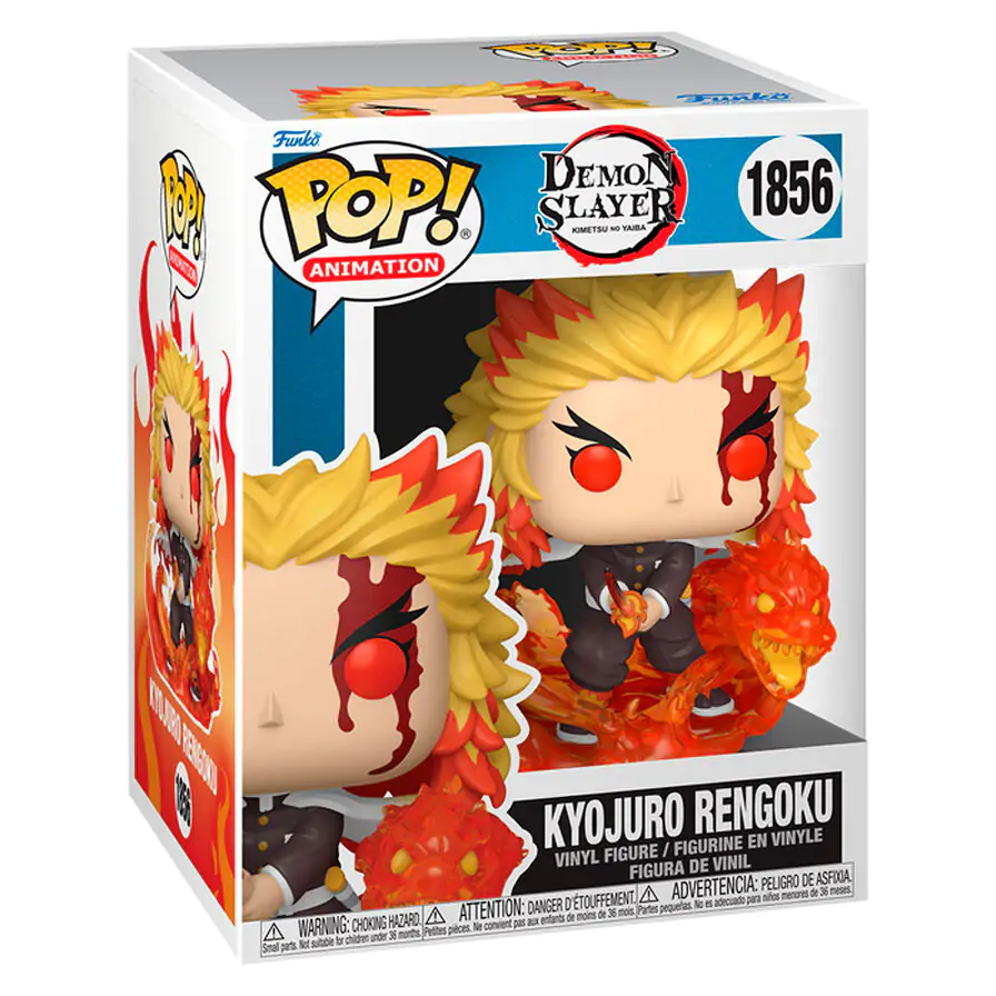 Demon Slayer: Kimetsu no Yaiba Funko POP! Animation Vinyl Figure Kyojuro Rengoku 9th form Exkluzivní 9 cm figurka fotografii produktu