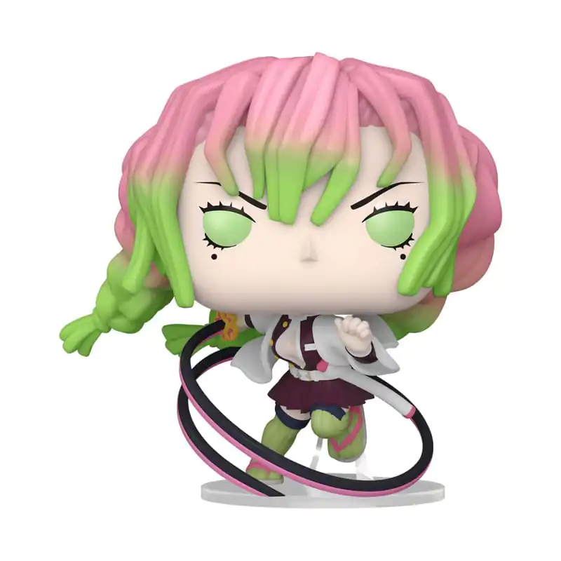 Demon Slayer: Kimetsu no Yaiba Funko POP! Animation Vinylová figurka Mitsuri (Attack) 9 cm fotografii produktu