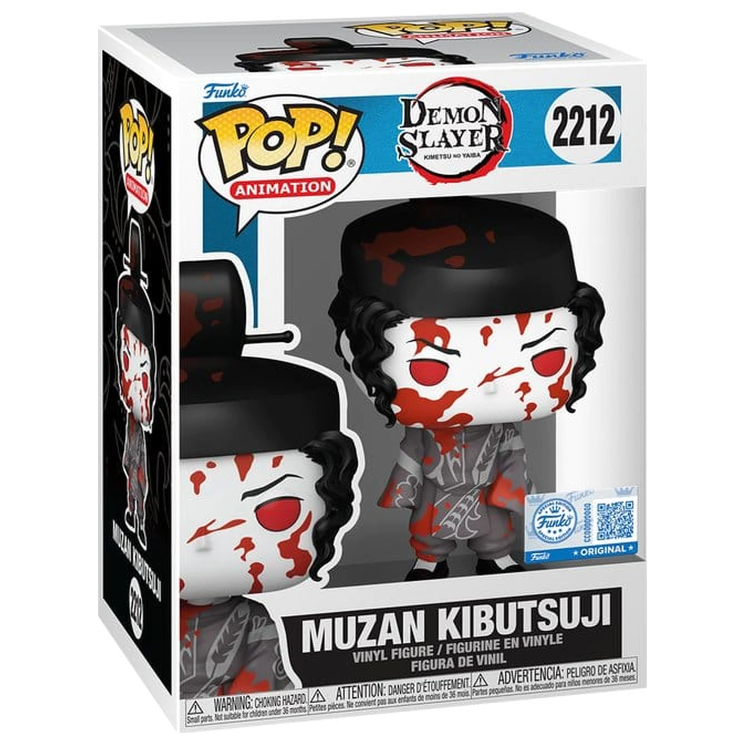 Demon Slayer: Kimetsu no Yaiba Funko POP! Animation Vinylová figurka Muzan 9 cm fotografii produktu