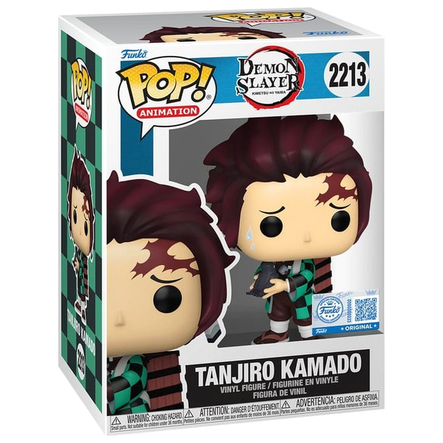 Demon Slayer: Kimetsu no Yaiba Funko POP! Animation Vinylová Figurka Tanjiro w/Crow 9 cm fotografii produktu