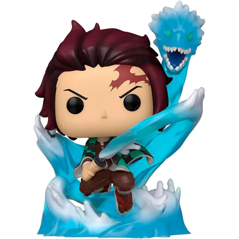 Demon Slayer: Kimetsu no Yaiba Funko POP! Animation vinylové figurky Tanjro s drakem(GW/TRL) 9 cm fotografii produktu