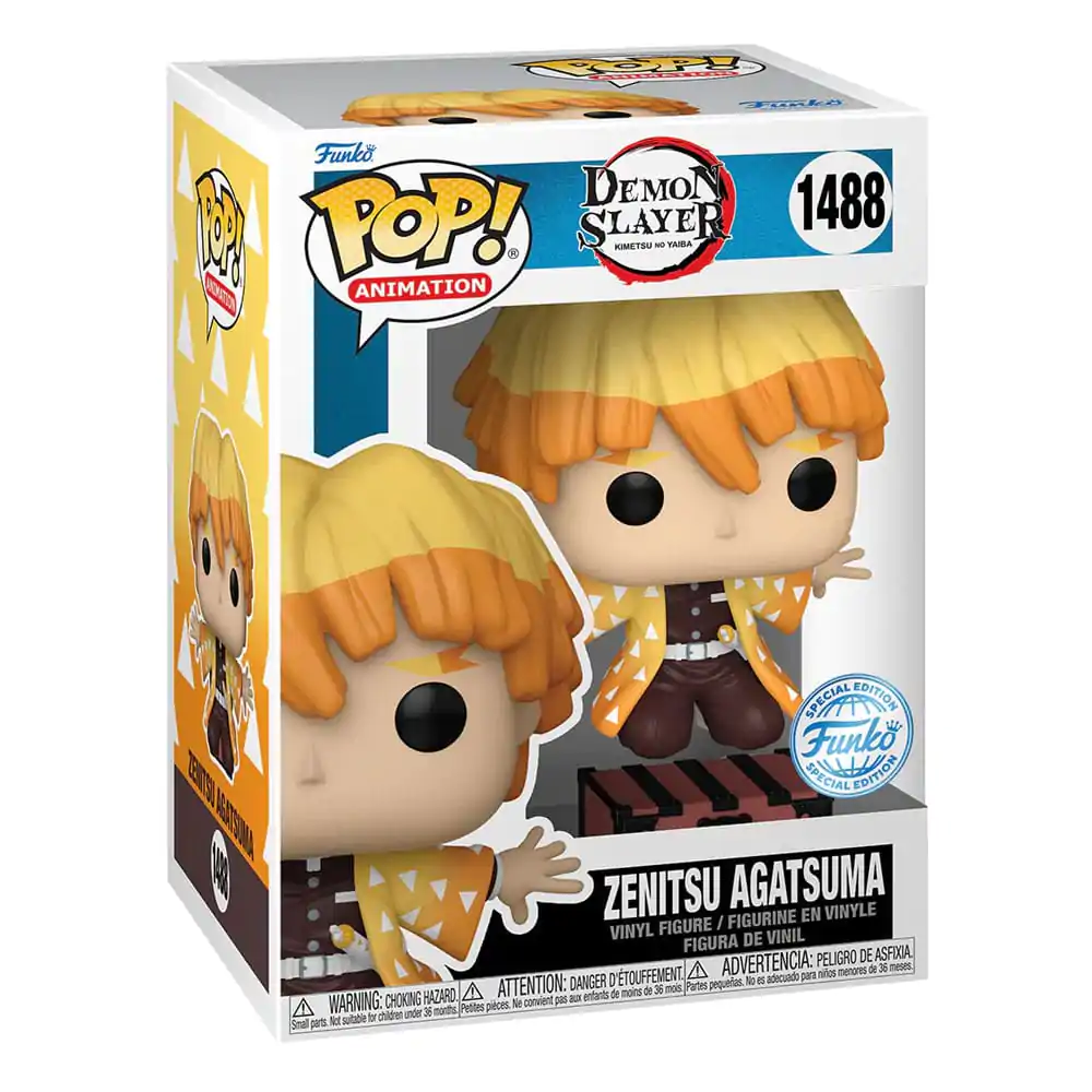 Demon Slayer: Kimetsu no Yaiba Funko POP! Animation Vinylová figurka Zenitsu Agatsuma Special Edition 9 cm fotografii produktu