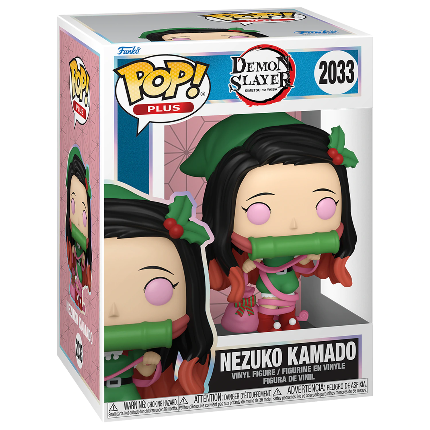 Demon Slayer: Kimetsu no Yaiba Funko POP! Plus Animation vinylové figurky Nezuko (Holi) 9 cm fotografii produktu