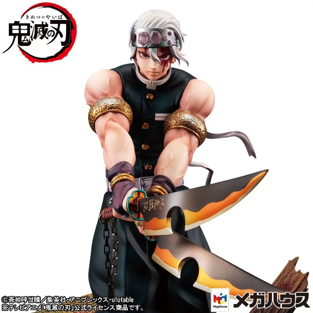 Demon Slayer Kimetsu no Yaiba G.E.M. PVC Socha 1/8 Tengen Uzui 23 cm fotografii produktu