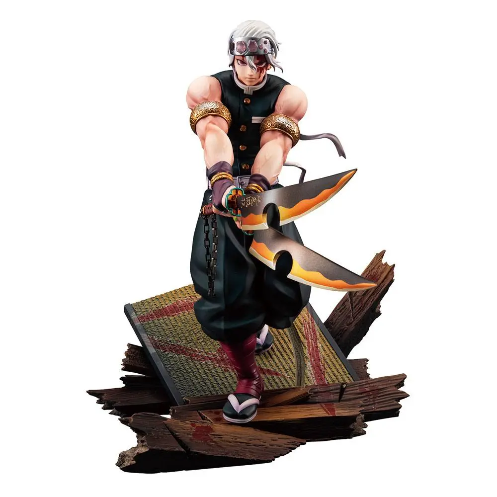 Demon Slayer Kimetsu no Yaiba G.E.M. PVC Socha 1/8 Tengen Uzui 23 cm fotografii produktu