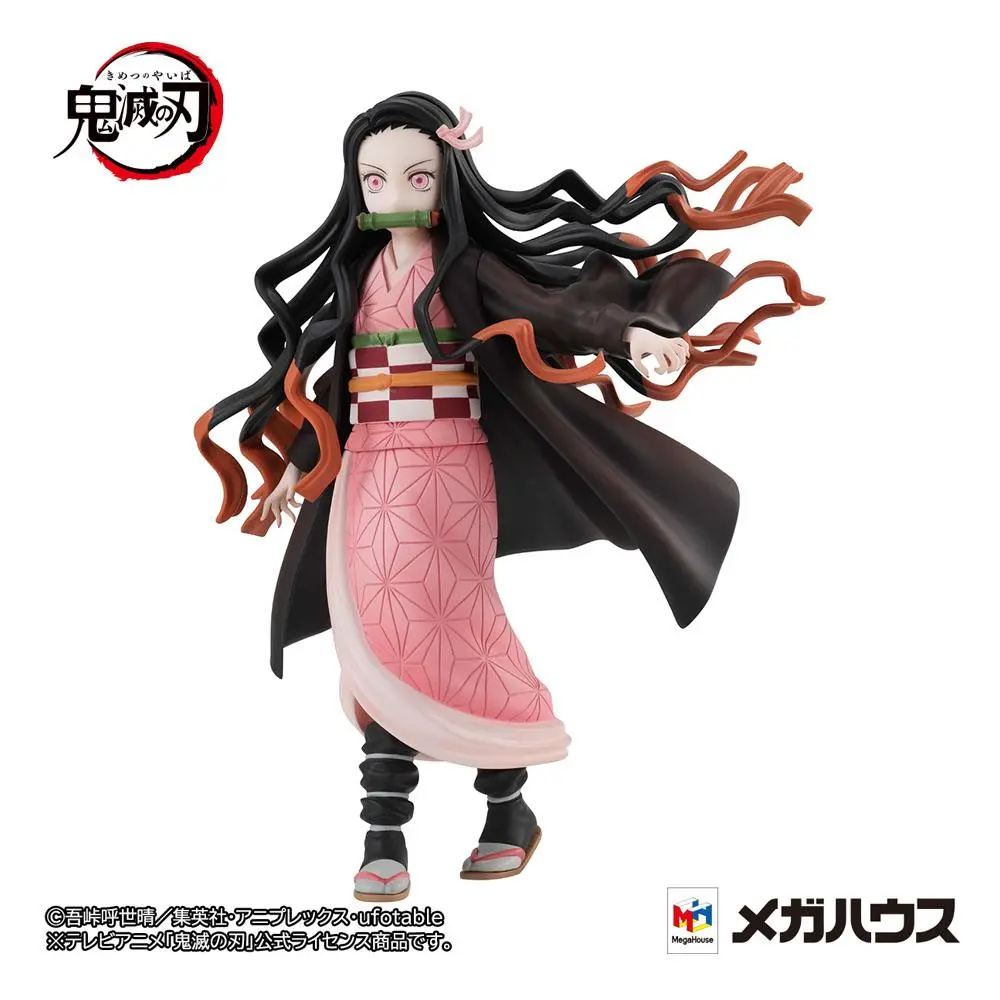 Demon Slayer: Kimetsu no Yaiba Gals PVC socha Nezuko Kamado 18 cm fotografii produktu