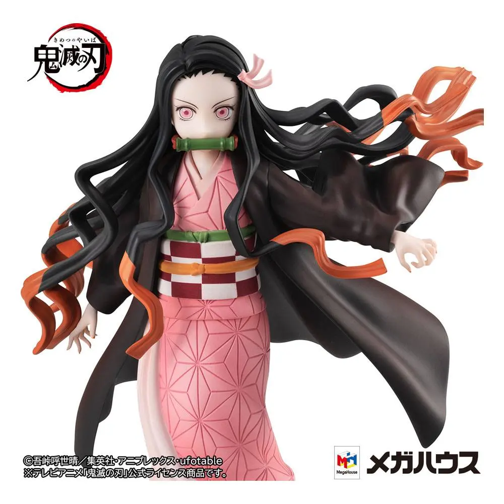 Demon Slayer: Kimetsu no Yaiba Gals PVC socha Nezuko Kamado 18 cm fotografii produktu