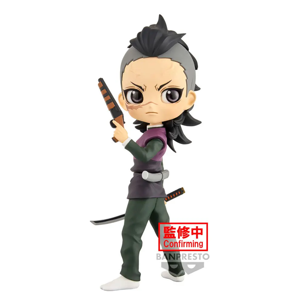 Demon Slayer Kimetsu no Yaiba Genya Shinazugawa Q posket figurka 14cm fotografii produktu