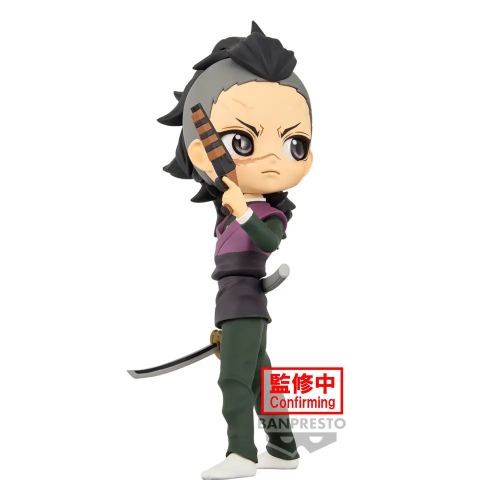 Demon Slayer Kimetsu no Yaiba Genya Shinazugawa Q posket figurka 14cm fotografii produktu