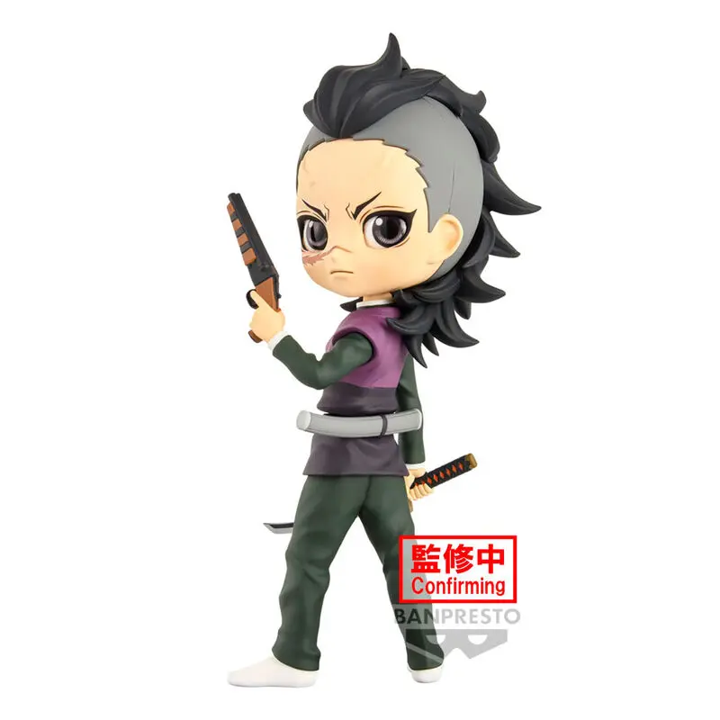 Demon Slayer Kimetsu no Yaiba Genya Shinazugawa Q posket figurka 14cm fotografii produktu