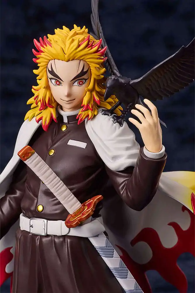 Demon Slayer: Kimetsu no Yaiba Statue Kyojuro Rengoku Flame Hashira 20 cm fotografii produktu