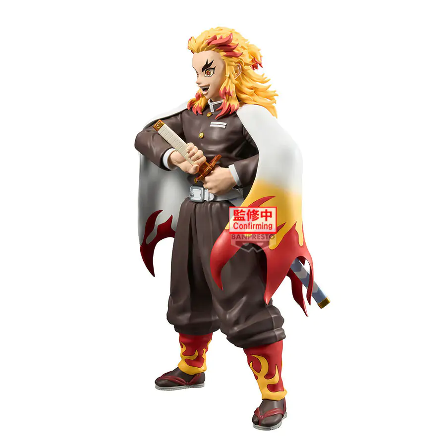 Demon Slayer Kimetsu no Yaiba Kyojuro Rengoku Grandista figurka 24 cm fotografii produktu