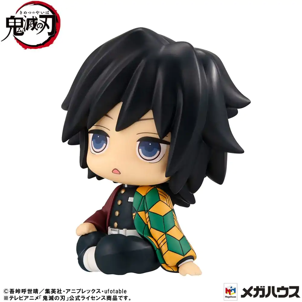 Demon Slayer: Kimetsu no Yaiba Look Up PVC Soška Giyu Tomioka Ohromený obličej Ver. 11 cm fotografii produktu