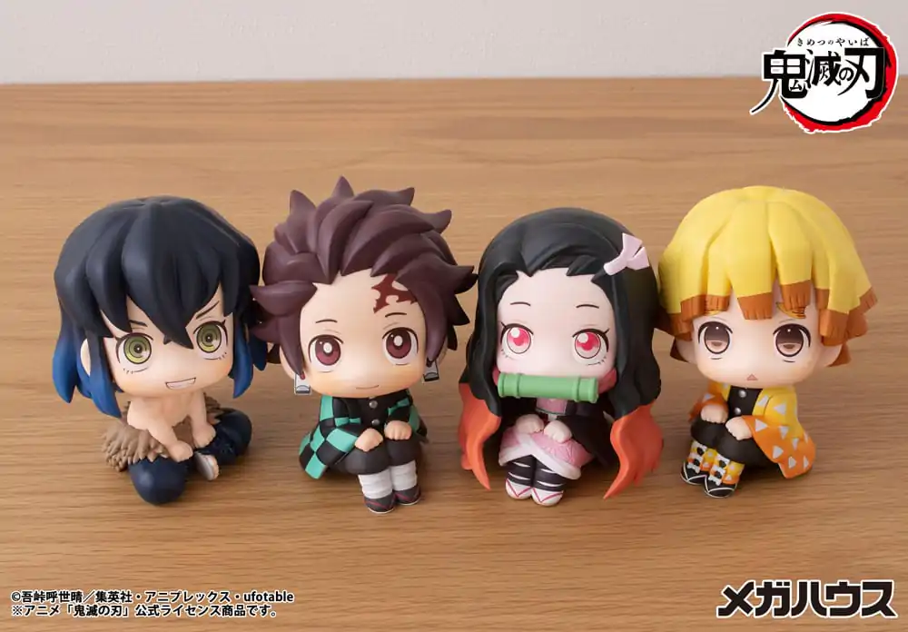 Demon Slayer Kimetsu no Yaiba Look Up PVC socha Hashibira Inosuke 10 cm fotografii produktu